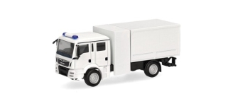 Herpa 014151 - H0 - MAN TGM Mehrzweckgerätewagen - weiß - Bausatz